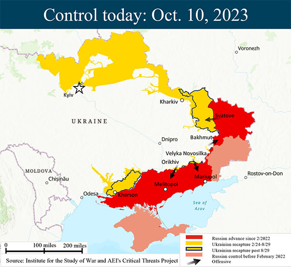 The RussiaUkraine War Report Card, Oct. 10, 2023 Russia Matters